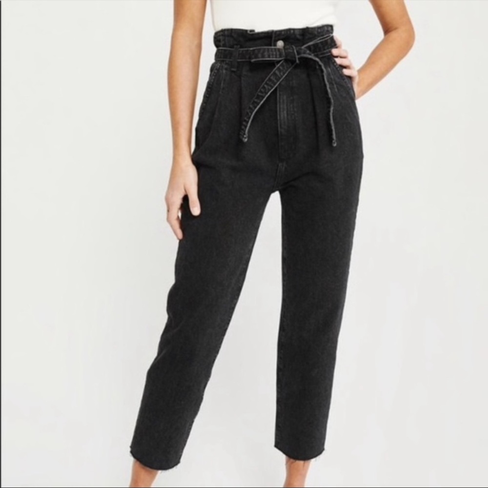 Abercrombie and Fitch jeans with tie